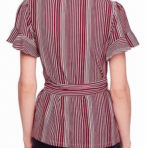 Free People Wrapped Around My Finger Wrap Blouse Top - Picture 2 of 7